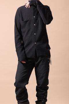 画像をギャラリービューアに読み込む, m.a+ one piece med fit shirt / H250DB/JWM (BLACK)