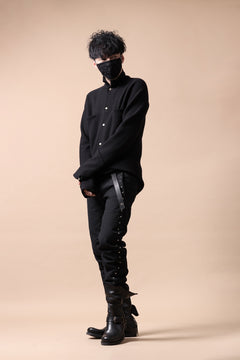 画像をギャラリービューアに読み込む, m.a+ one piece med fit shirt / H250DB/JWM (BLACK)