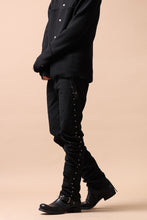 画像をギャラリービューアに読み込む, m.a+ 3 pocket silver cross studds tight pants / P1CM/S/CM4 (BLACK)