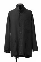 画像をギャラリービューアに読み込む, SOSNOVSKA RAW EDGES DOUBLE BLAZER (BLACK)