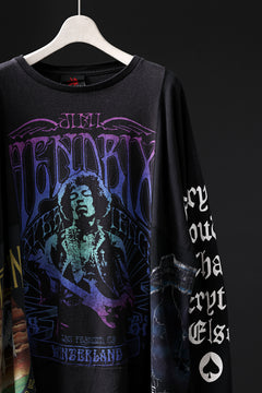 画像をギャラリービューアに読み込む, CHANGES VINTAGE REMAKE QUINTET PANEL LONG SLEEVE TEE (MULTI #Z-JH)