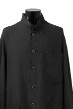 画像をギャラリービューアに読み込む, SOSNOVSKA RAW EDGES DOUBLE BLAZER (BLACK)