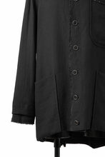 画像をギャラリービューアに読み込む, SOSNOVSKA RAW EDGES DOUBLE BLAZER (BLACK)