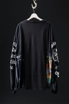 画像をギャラリービューアに読み込む, CHANGES VINTAGE REMAKE QUINTET PANEL LONG SLEEVE TEE (MULTI #Z-JH)
