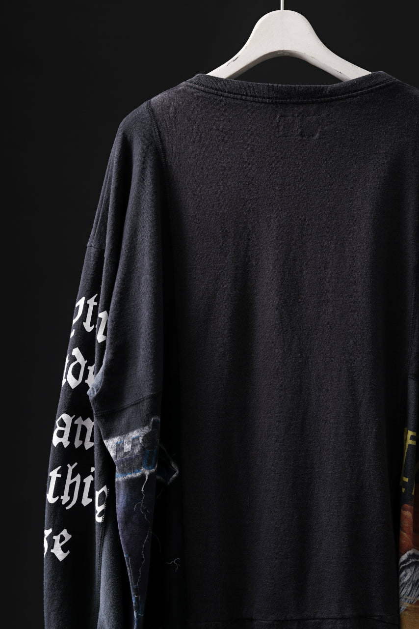 画像をギャラリービューアに読み込む, CHANGES VINTAGE REMAKE QUINTET PANEL LONG SLEEVE TEE (MULTI #Z-JH)