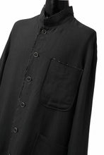 画像をギャラリービューアに読み込む, SOSNOVSKA RAW EDGES DOUBLE BLAZER (BLACK)