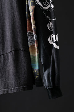 画像をギャラリービューアに読み込む, CHANGES VINTAGE REMAKE QUINTET PANEL LONG SLEEVE TEE (MULTI #Z-JH)
