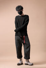 画像をギャラリービューアに読み込む, m.a+ hand stiched one piece long sleeve t-shirt / T211D-CM/JWM (BLACK)