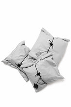Load image into Gallery viewer, m.a+ 2 vertical pocket elastic waist sarouel / PU521/CWST (BLACK/WHITE)