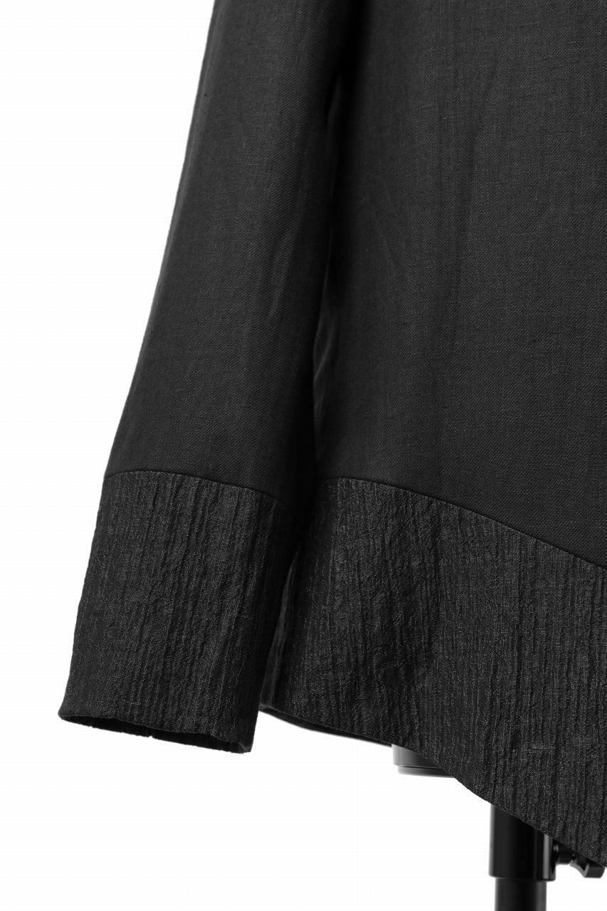 画像をギャラリービューアに読み込む, SOSNOVSKA STRUCTUAL INTERCALATION BLAZER (BLACK)