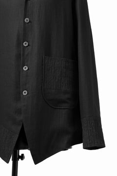 画像をギャラリービューアに読み込む, SOSNOVSKA STRUCTUAL INTERCALATION BLAZER (BLACK)