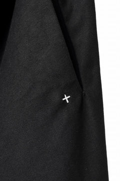 Load image into Gallery viewer, m.a+ 2 vertical pocket elastic waist sarouel / PU521/CE6 (BLACK)