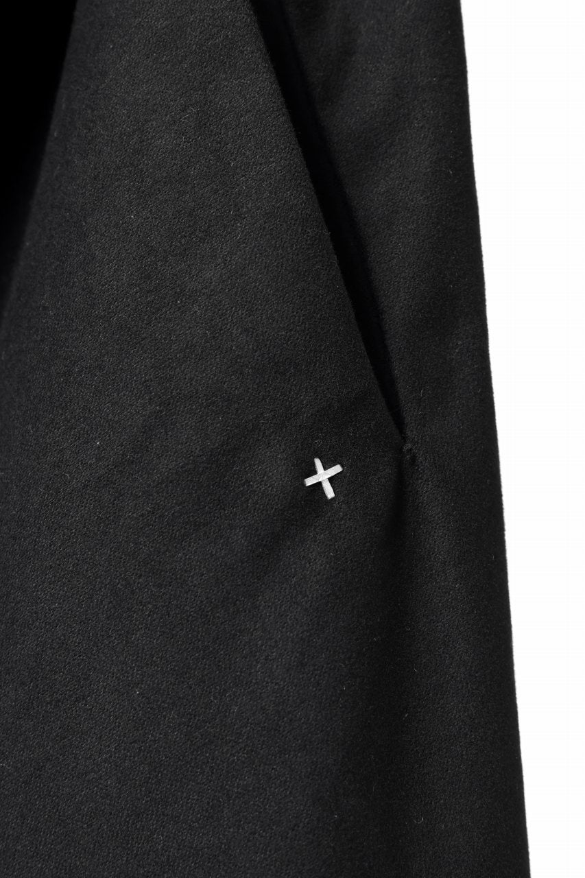 Load image into Gallery viewer, m.a+ 2 vertical pocket elastic waist sarouel / PU521/CE6 (BLACK)