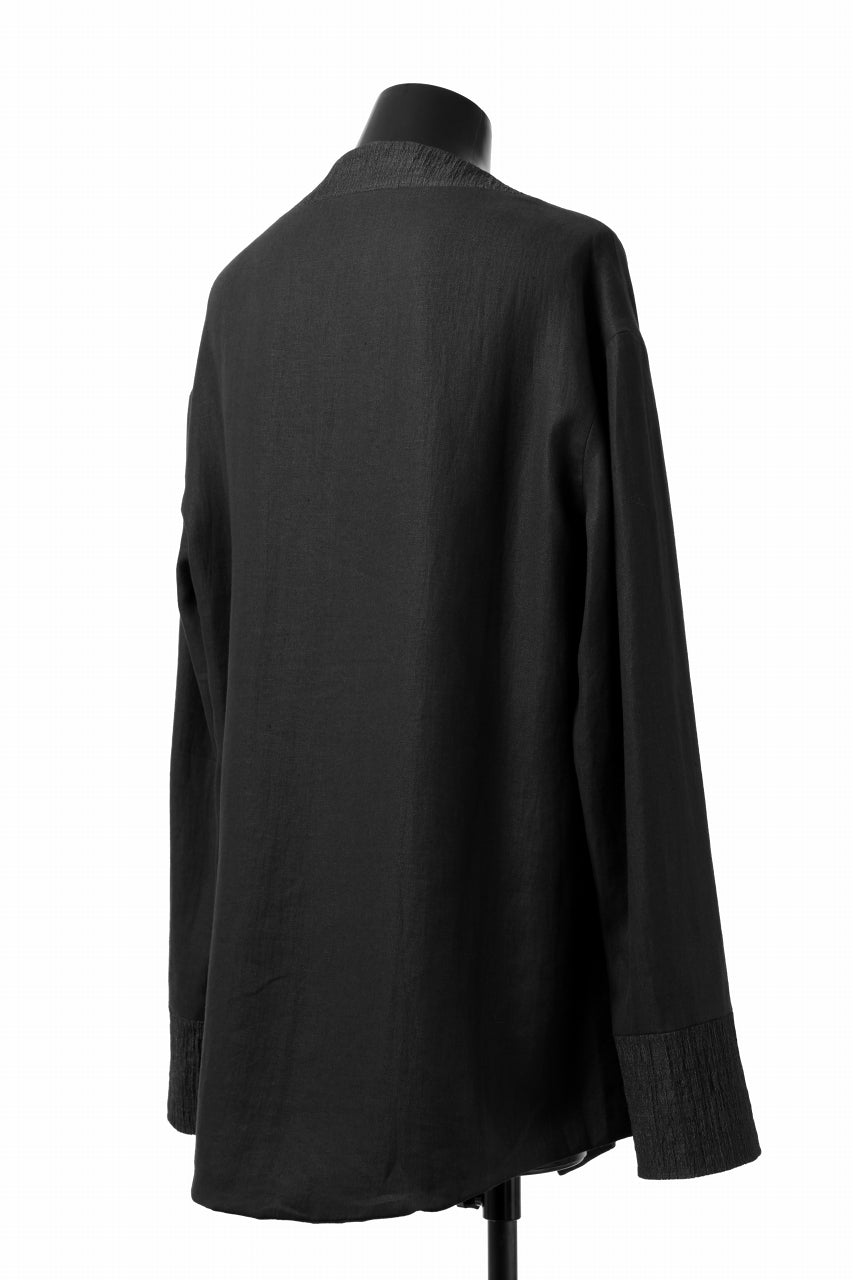 画像をギャラリービューアに読み込む, SOSNOVSKA STRUCTUAL INTERCALATION BLAZER (BLACK)