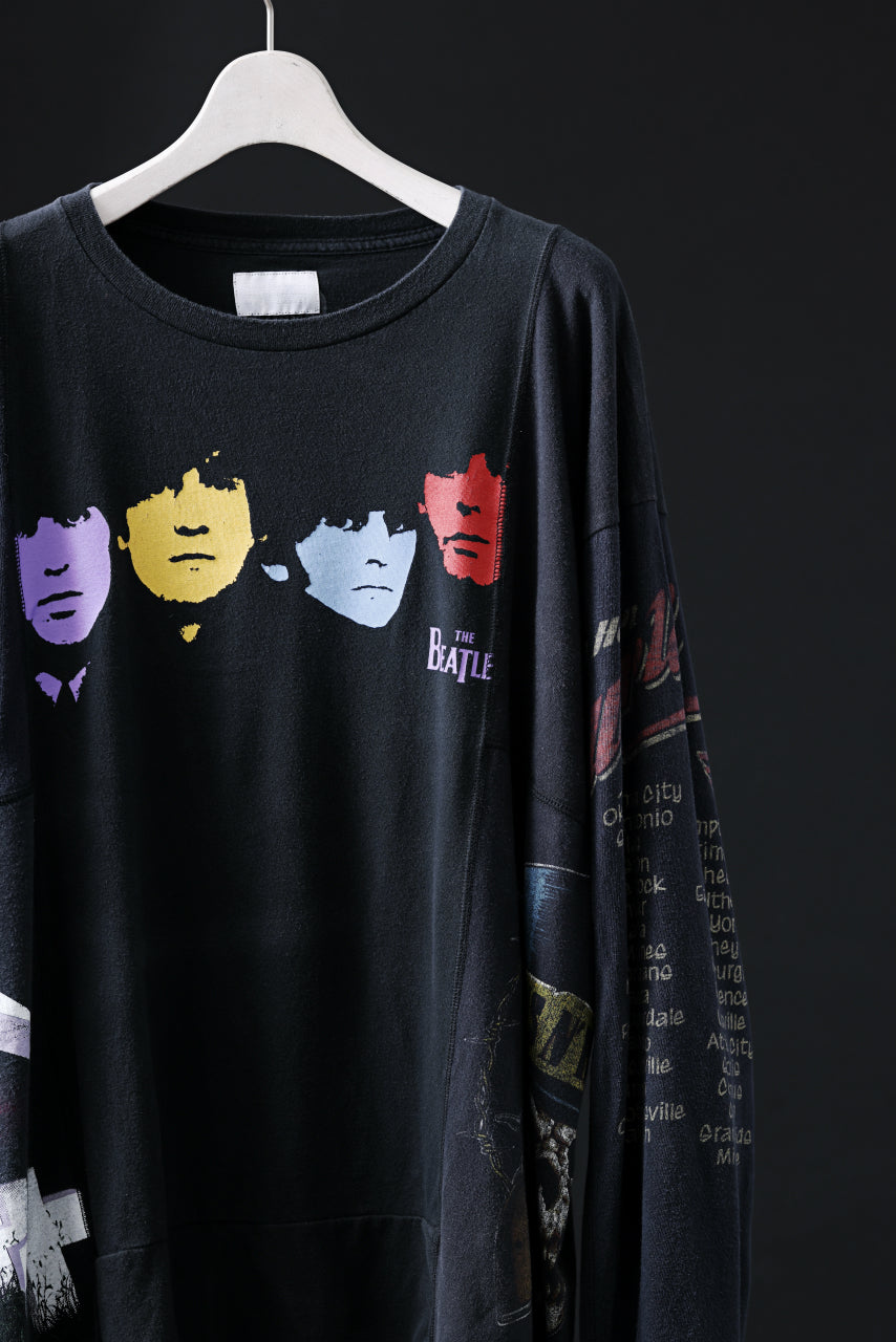 画像をギャラリービューアに読み込む, CHANGES VINTAGE REMAKE QUINTET PANEL LONG SLEEVE TEE (MULTI #B1-BT2)