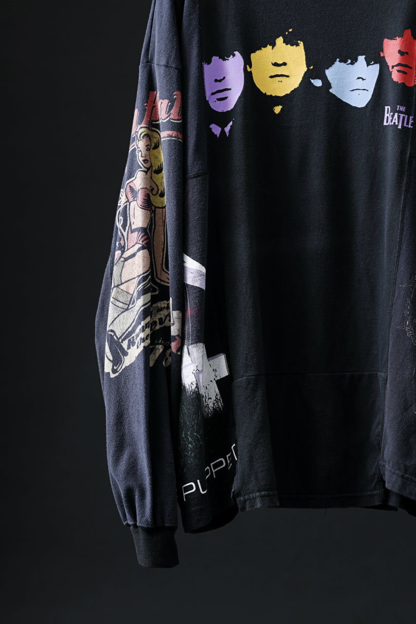 画像をギャラリービューアに読み込む, CHANGES VINTAGE REMAKE QUINTET PANEL LONG SLEEVE TEE (MULTI #B1-BT2)