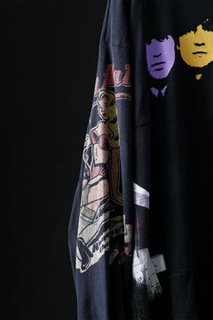 画像をギャラリービューアに読み込む, CHANGES VINTAGE REMAKE QUINTET PANEL LONG SLEEVE TEE (MULTI #B1-BT2)