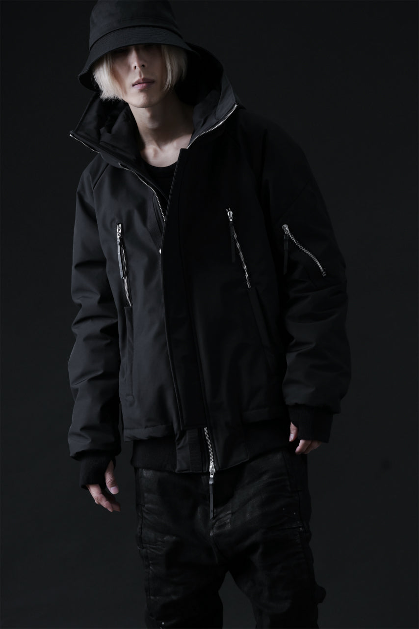 画像をギャラリービューアに読み込む, 11 BY BORIS BIDJAN SABERI HOODIE PADDED JACKET / PRIMALOFT® 200GR "J17-F-1323" (BLACK)