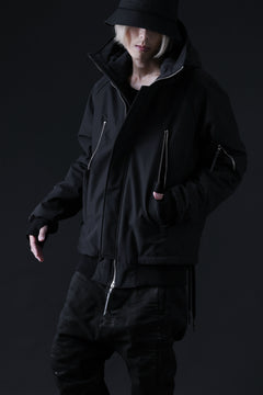 画像をギャラリービューアに読み込む, 11 BY BORIS BIDJAN SABERI HOODIE PADDED JACKET / PRIMALOFT® 200GR "J17-F-1323" (BLACK)