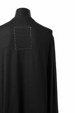 画像をギャラリービューアに読み込む, SOSNOVSKA RAW LAYERING TUNIC (BLACK)