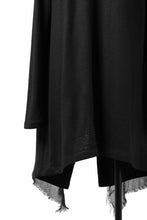 画像をギャラリービューアに読み込む, SOSNOVSKA RAW LAYERING TUNIC (BLACK)