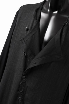 画像をギャラリービューアに読み込む, SOSNOVSKA RAW LAYERING TUNIC (BLACK)