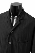 画像をギャラリービューアに読み込む, SOSNOVSKA SHIRT STYLE JACKET (BLACK)