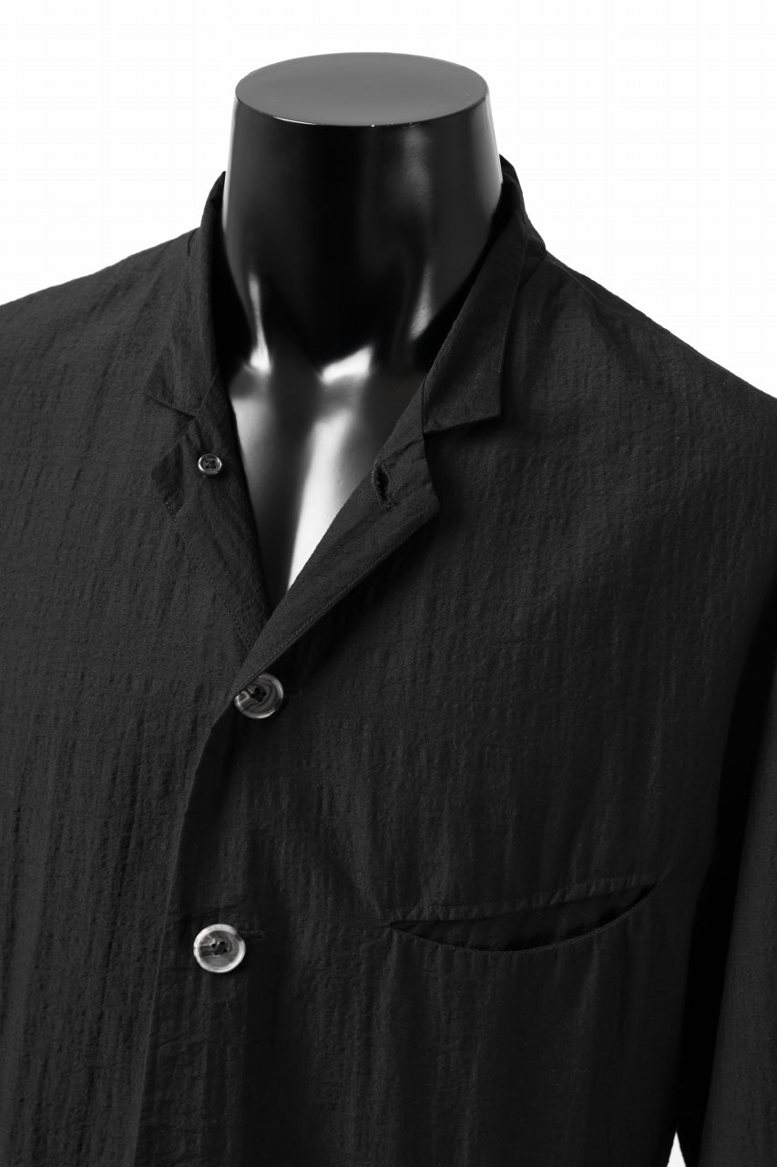 画像をギャラリービューアに読み込む, SOSNOVSKA SHIRT STYLE JACKET (BLACK)