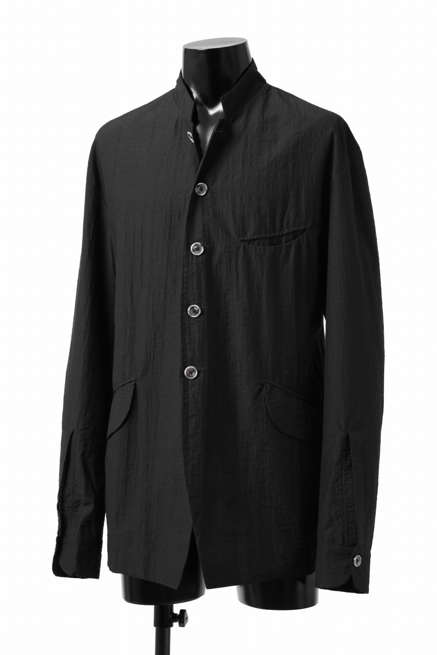 画像をギャラリービューアに読み込む, SOSNOVSKA SHIRT STYLE JACKET (BLACK)