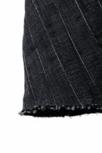 Load image into Gallery viewer, m.a+ 2 vertical pocket elastic waist sarouel / PU521/CWST (BLACK/WHITE)