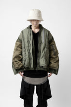 画像をギャラリービューアに読み込む, FACETASM DOCKING/LAYER FLIGHT JACKET (KHAKI)