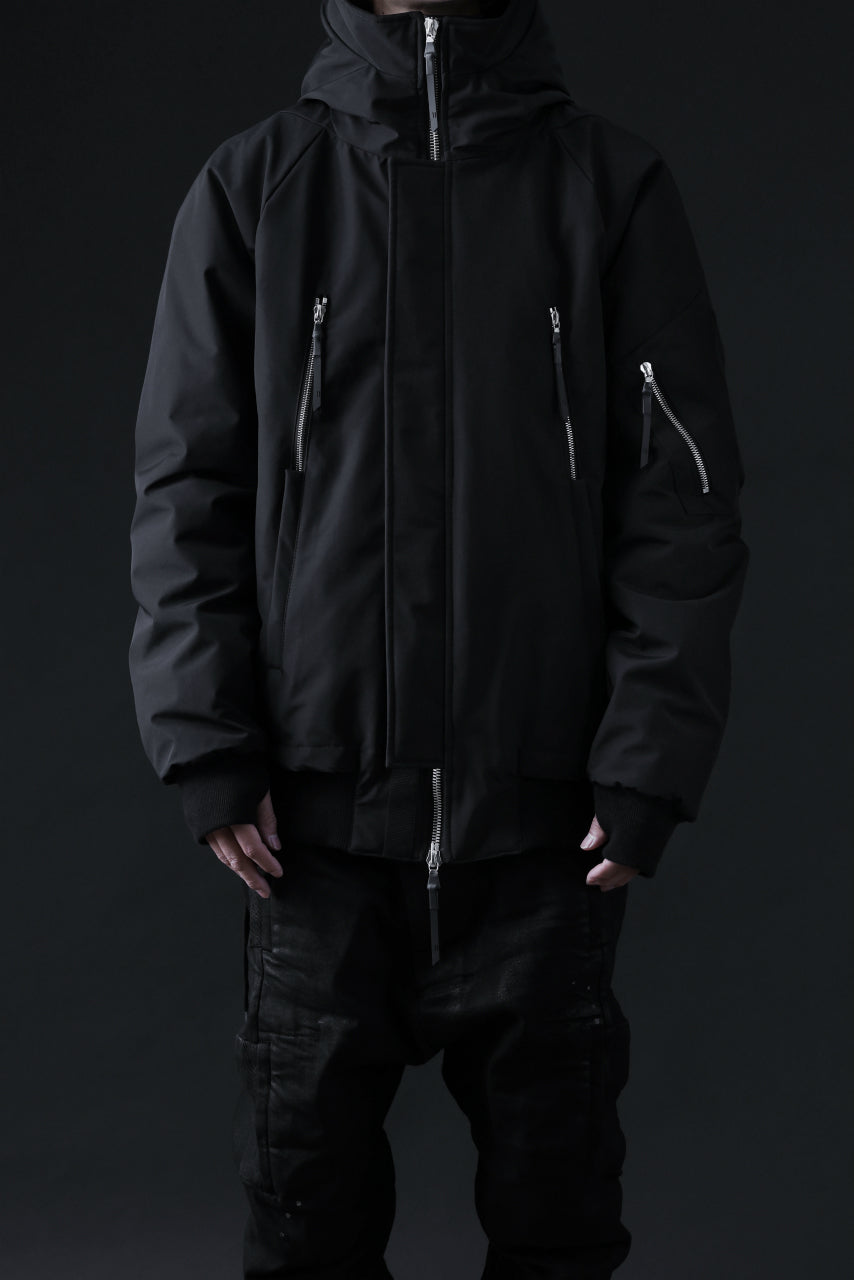 画像をギャラリービューアに読み込む, 11 BY BORIS BIDJAN SABERI HOODIE PADDED JACKET / PRIMALOFT® 200GR &quot;J17-F-1323&quot; (BLACK)