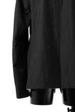 画像をギャラリービューアに読み込む, SOSNOVSKA SHIRT STYLE JACKET (BLACK)