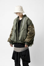 画像をギャラリービューアに読み込む, FACETASM DOCKING/LAYER FLIGHT JACKET (KHAKI)