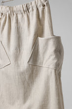 Load image into Gallery viewer, SOSNOVSKA ASCETIC DOUBLEFACE PANTS (BEIGE x WHITE)