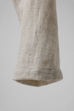 Load image into Gallery viewer, SOSNOVSKA ASCETIC DOUBLEFACE PANTS (BEIGE x WHITE)