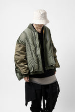 画像をギャラリービューアに読み込む, FACETASM DOCKING/LAYER FLIGHT JACKET (KHAKI)