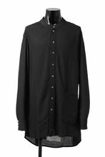 画像をギャラリービューアに読み込む, SOSNOVSKA SLIDE SHAPE SHIRT (BLACK)