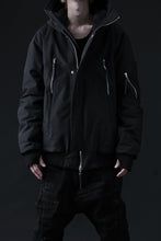 画像をギャラリービューアに読み込む, 11 BY BORIS BIDJAN SABERI HOODIE PADDED JACKET / PRIMALOFT® 200GR &quot;J17-F-1323&quot; (BLACK)