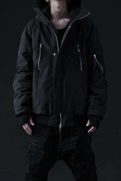 画像をギャラリービューアに読み込む, 11 BY BORIS BIDJAN SABERI HOODIE PADDED JACKET / PRIMALOFT® 200GR "J17-F-1323" (BLACK)
