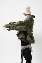 画像をギャラリービューアに読み込む, FACETASM DOCKING/LAYER FLIGHT JACKET (KHAKI)