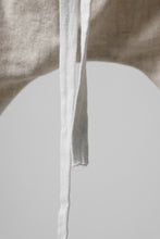 Load image into Gallery viewer, SOSNOVSKA ASCETIC DOUBLEFACE PANTS (BEIGE x WHITE)