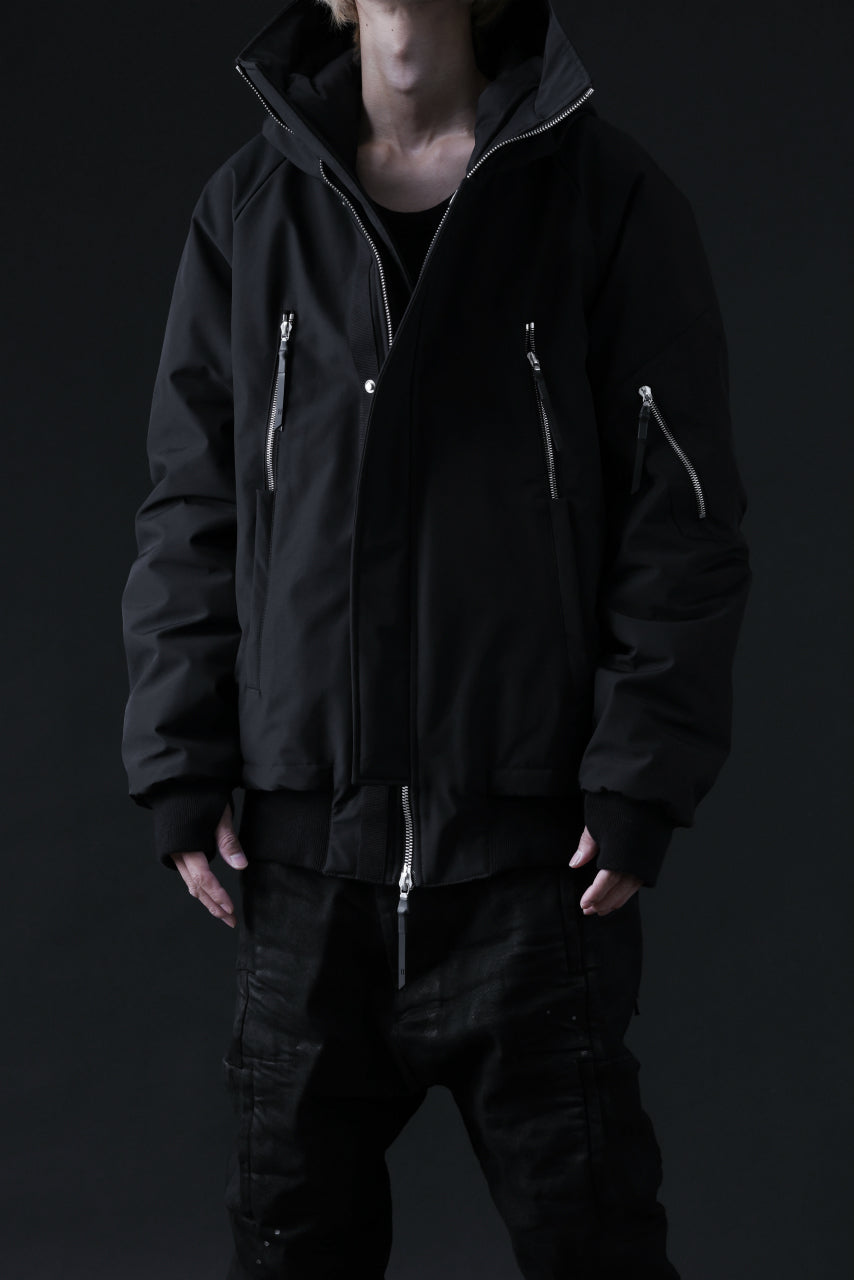 画像をギャラリービューアに読み込む, 11 BY BORIS BIDJAN SABERI HOODIE PADDED JACKET / PRIMALOFT® 200GR "J17-F-1323" (BLACK)