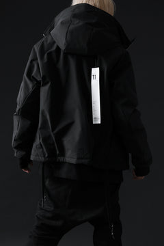 画像をギャラリービューアに読み込む, 11 BY BORIS BIDJAN SABERI HOODIE PADDED JACKET / PRIMALOFT® 200GR &quot;J17-F-1323&quot; (BLACK)