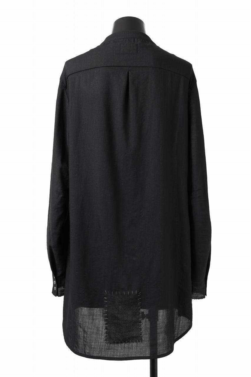 画像をギャラリービューアに読み込む, SOSNOVSKA SLIDE SHAPE SHIRT (BLACK)