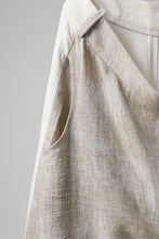 Load image into Gallery viewer, SOSNOVSKA ASYMMETRIC OVERWIDE PANTS (IVORY x BEIGE)