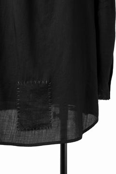 画像をギャラリービューアに読み込む, SOSNOVSKA SLIDE SHAPE SHIRT (BLACK)