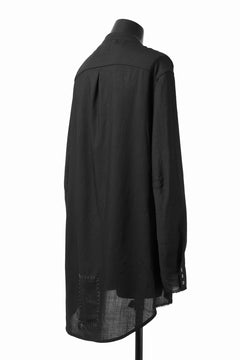 画像をギャラリービューアに読み込む, SOSNOVSKA SLIDE SHAPE SHIRT (BLACK)