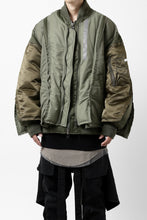 画像をギャラリービューアに読み込む, FACETASM DOCKING/LAYER FLIGHT JACKET (KHAKI)