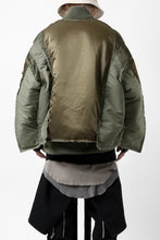 画像をギャラリービューアに読み込む, FACETASM DOCKING/LAYER FLIGHT JACKET (KHAKI)